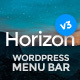 Horizon - Menu Bar Plugin for WordPress - WordPress / Interface Elements