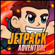 Jetpack Adventure HTML5 Game Construct 2/3 - HTML5 / Games