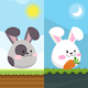 Bunny Escape - HTML5 Game,construct 3 - HTML5 / Games