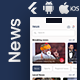 News Android App + News iOS App Template | Flutter | Multi Language | NewsApp - Mobile / Flutter