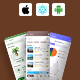3 App Template | GardenPlants |Instant Survey |Vacation Rental React Native iOS/Android App Template - Mobile