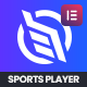 Struninn - Sports Player - UI Cards for Elementor - WordPress