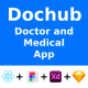 DocHub ANDROID + IOS + FIGMA + SKETCH | UI Kit | ReactNative | Doctor & Medical App - Mobile / Native Web
