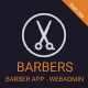 Barbers - Multi Barbershop Apps (SaaS), Booking Appointment, Employee POS App, and Web Admin - Mobile / Android