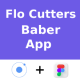 FloCutters ANDROID + IOS + FIGMA | UI Kit | Ionic | BeautySalons, Spa, Massage, Barber Booking - Mobile / Native Web