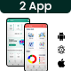 2 App Template | CustomerAssist | Project Management | React Native iOS/Android App Template - Mobile
