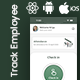 Employee Tracking App | Employee Management app | Staff Tracking App | React Native CLI | TrackerJet - Mobile