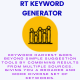 RT Keyword generator - Apps / Windows