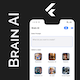 Brain Ai | Flutter Android/iOS Full Application | Art Generator | ADMOB | Premium Plan - Mobile / Flutter / Full Appl...