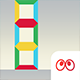Colored Blocks - Unity project - Mobile / iOS