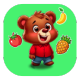 Happy Kids Fruits - HTML5 GAME (C3p) - HTML5 / Games