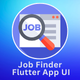 Flutter JobFinder UI Kit - Build Modern & Efficient Job Search Apps - Mobile / Flutter
