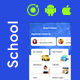 7 App Template| Students' Dashboard | School Bus Tracking| School-Parent Engagement | Smart School - Mobile / Native Web