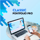 Classic Flutter Portfolio Pro - Web and Admin Panel - Mobile / Flutter