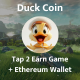 Duck Coin Tap-2-Earn Clicker Game With Telegram Mini App + API + Bot + Ethereum Wallet Connect - HTML5