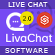 LivaChat – Real-Time Live Chat CRM to Boost Sales & Support - PHP Scripts / Help and Support Tools