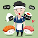 Sushi Merge - HTML5 Game, Construct 3 - HTML5 / Games