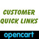 opencart customer quick links - Plugins / OpenCart