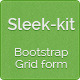 Sleek-kit Clean & Simple Bootstrap Form - CSS / Forms