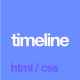 Simple Responsive Timeline Template - HTML5
