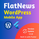 FlatNews Flutter Mobile App for WordPress News & Blog - Mobile / Flutter