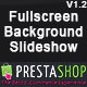 Prestashop Fullscreen Background Slideshow - Plugins / Prestashop