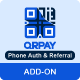 QRPay Phone Authentication and User Referral Addon - Mobile / Flutter / Full Applications