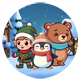 Frosty Friends Adventure - Construct 3 Game (HTML5, AdMob, C3P) - HTML5 / Games