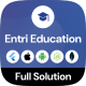 Entri – Education App in Flutter with Node.js Backend | Complete Learning Full App - Mobile / Flutter / Full Applicat...