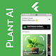 Plant AI - Plant Identifier | Plant Care | Flutter Android/iOS Full Application | Premium Plan - Mobile / Flutter / F...