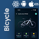 Bicycle Rental App Template in React Native | CycleZone | Multi Language - Mobile