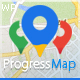 Progress Map Wordpress Plugin - WordPress / Interface Elements
