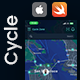 Bicycle Rental App Template in iOS Swift | CycleZone | Multi Language - Mobile / iOS