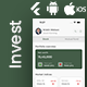 Stock & Mutual Fund Investment App Template in Flutter | Smart Invest | Multi Language - Mobile / Flutter