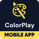 ColorPlay - AI SaaS Coloring Book Mobile App - Mobile / Native Web