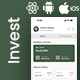 Stock & Mutual Fund Investment App Template in React Native | Smart Invest | Multi Language - Mobile