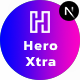 HeroXtra - Next JS Hero Section Template - JavaScript
