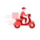 Olivette - Bike Parcel Delivery System & Free Landing Page - Mobile / Flutter / Full Applications