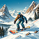 Snowboard Rush (Construct 3 | HTML5) - HTML5 / Games