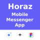Fun Mobile Messenger App | UI Kit | Ionic | Figma FREE | Life Time Update | Horaz - Mobile / Native Web