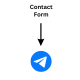 Contact Form Data to Telegram Bot Integration - HTML5