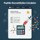 Peptide Reconstitution Calculator - Accurate Dosage and Syringe Pull Tool - HTML5 / Forms