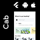 2 App Template | Cab Booking App | Courier App | Car on Rent App | Parcel Delivery App | Cabook - Mobile / Flutter