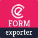 Exporter for eForm - Reports & Submissions - WordPress / Forms
