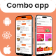 2 App Template | Foody App | Delivery Boy App | React Native iOS/Android App Template - Mobile