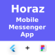 Fun Mobile Messenger App | UI Kit | Flutter | Figma FREE | Life Time Update | Horaz - Mobile / Flutter