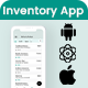 Inventory Management App | Stock Control & Warehouse System | React Native iOS/Android App Template - Mobile