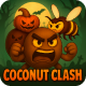 Coconut Clash – HTML5 Action Game with Admob Integration - HTML5 / Games