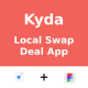 Kyda ANDROID + IOS + FIGMA | UI Kit | Ionic | Life Time Update | Local Swap Deal App - Mobile / Native Web