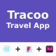 Travel Mobile App | UI Kit | ReactNative | Figma + XD FREE | Tracoo - Mobile / Native Web
